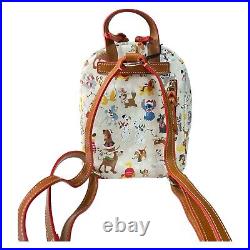 2021 Dooney & Bourke Disney Dogs Holiday Santa Tails Backpack (A)