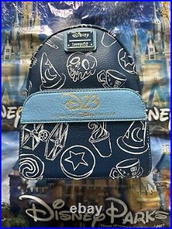 2023 Disney D23 Expo Gold Member Loungefly Exclusive Mini Backpack NWT New