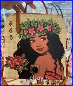 2023 Disney Parks Dooney & Bourke Moana Backpack Bag New