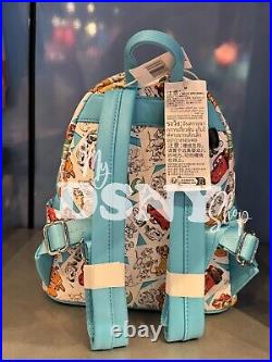 2024 Disney Art Of Animation Resort Little Mermaid Nemo Cars Backpack Loungefly