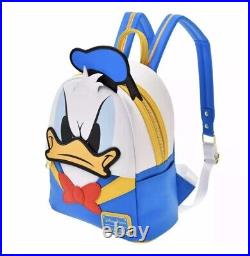 2024 Disney Parks Donald Duck 90th Anniversary Backpack Loungefly New