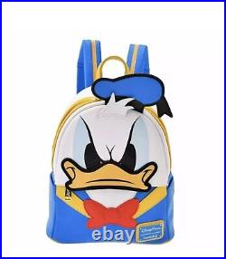 2024 Disney Parks Donald Duck 90th Anniversary Backpack Loungefly New