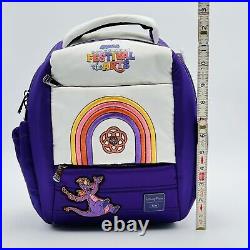 2024 Disney Parks EPCOT Festival of the Arts Figment Lug Backpack NEW With TAGS