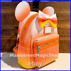 2024 Disney Parks Halloween Candy Corn Loungefly Mini Backpack NWT