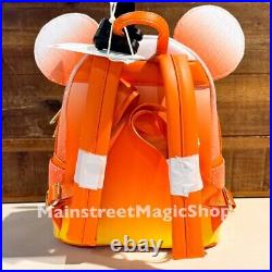 2024 Disney Parks Halloween Candy Corn Loungefly Mini Backpack NWT