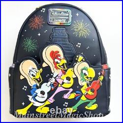 2024 Disney Parks The Three Los Tres Caballeros Loungefly mini Backpack NWT