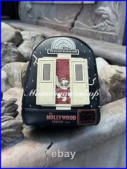 2024 Disney Parks Tower of Terror GITD Stitch Donald Mickey Loungefly Backpack