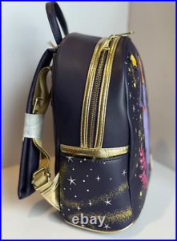 3pc Loungefly Disney Parks WISH Asha Star Backpack + Wallet + Mouse Ear Headband