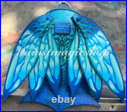 Avatar Pandora Banshee Wings Loungefly Mini Backpack D23 Disney Parks