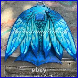 Avatar Pandora Banshee Wings Loungefly Mini Backpack D23 Disney Parks