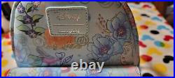 Cinderella Backpack Disney Loungefly floral glass slipper carriage Minnie Mickey