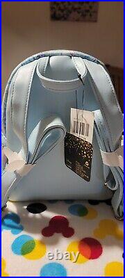 Cinderella Backpack Disney Loungefly floral glass slipper carriage Minnie Mickey