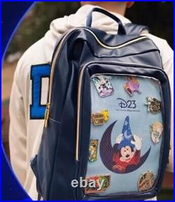 D23 2024 Exclusive Disney Pin Trading/Display Back Pack NEW UNOPENED