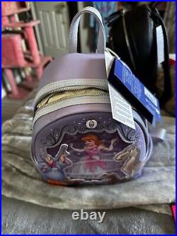 DISNEY 100 ANNIVERSARY Cinderella Loungefly Mini Backpack