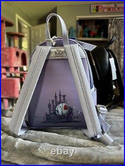 DISNEY 100 ANNIVERSARY Cinderella Loungefly Mini Backpack