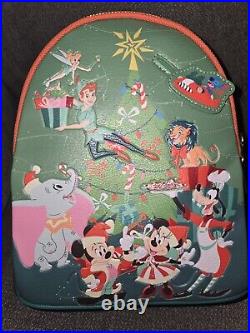 DISNEY CHRISTMAS GLOW in THE DARK Lounge fly Backpack 2023 + Christmas Ears