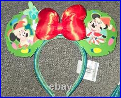 DISNEY CHRISTMAS GLOW in THE DARK Lounge fly Backpack 2023 + Christmas Ears