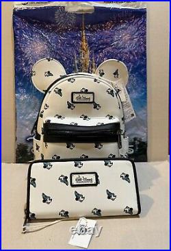 Destination D23 Expo Exclusive WDI Sorcerer Mickey Loungefly Backpack/Purse