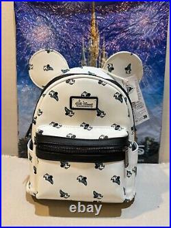 Destination D23 Expo Exclusive WDI Sorcerer Mickey Loungefly Backpack/Purse