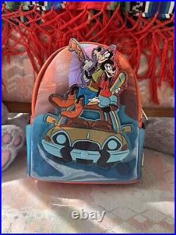 Disney 100 Years Decades A Goofy Movie Goofy & Max Backpack By Loungefly NEW