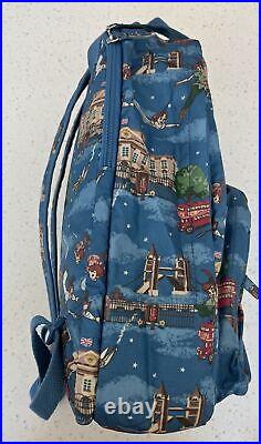 Disney Cath Kidston Peter Pan London Backpack NWOT