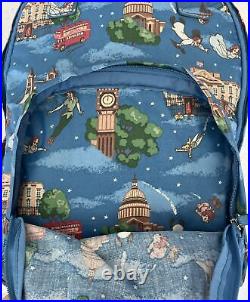 Disney Cath Kidston Peter Pan London Backpack NWOT