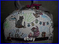 Disney Cats Sketch Dooney & Bourke Compact Backpack Nwt New 2021