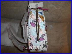 Disney Cats Sketch Dooney & Bourke Compact Backpack Nwt New 2021