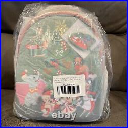 Disney Classics Christmas Glow-in-the-Dark Loungefly Mini Backpack