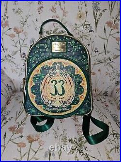 Disney Club 33 Emerald Anniversary Loungefly Backpack