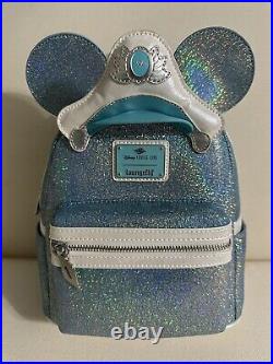 Disney Cruise Line DCL 25th Silver Anniversary at Sea Loungefly Backpack NWT