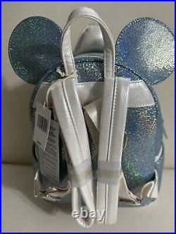 Disney Cruise Line DCL 25th Silver Anniversary at Sea Loungefly Backpack NWT