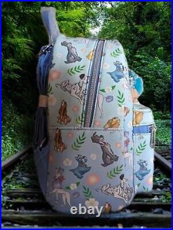 Disney Dogs Floral Loungefly Backpack And Hand Made Doorables Lady CHARM