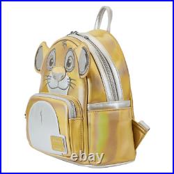 Disney Limited Edition Exclusive Platinum Simba Cosplay Mini Backpack SHIPS NOW