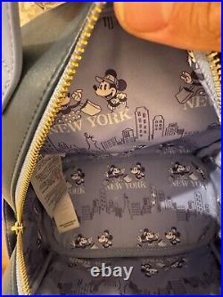 Disney Loungefly Backpack New York City EXCLUSIVE Theme Mickey Minnie Mouse NEW