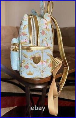 Disney Loungefly Prince Charming Regal Carrousel Backpack And Matching Ears