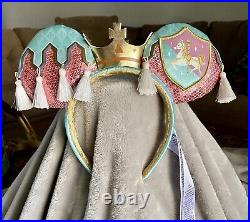 Disney Loungefly Prince Charming Regal Carrousel Backpack And Matching Ears