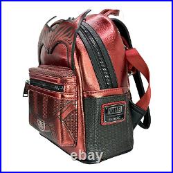 Disney Loungefly Scarlet Witch Wanda Cosplay Mini Backpack in hand