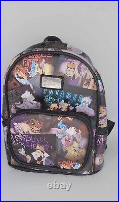 Disney Loungefly Villians Backpack Special Edition Exclusive