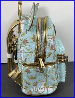 Disney Loungefly WDW 50th Mickey Main Attraction Carousel Mini Backpack NWT