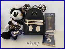 Disney MICKEY Main Attraction Pirates Caribbean Loungefly Backpack Plush Pin Key