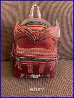 Disney Marvel Scarlet Witch Loungefly Mini Backpack and Minnie Ears Set NWT