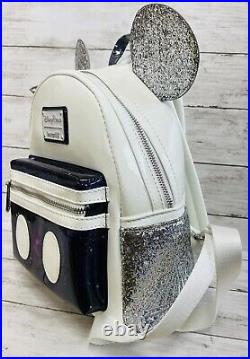 Disney Mickey Mouse Main Attraction Space Mountain Loungefly Backpack NWT