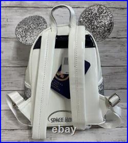 Disney Mickey Mouse Main Attraction Space Mountain Loungefly Backpack NWT