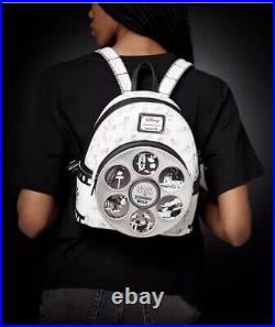 Disney Mickey Mouse Steamboat Willie Loungefly Mini Backpack Disney100 New