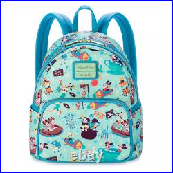 Disney Mickey Mouse and Friends Play in the Park Loungefly Mini Backpack New