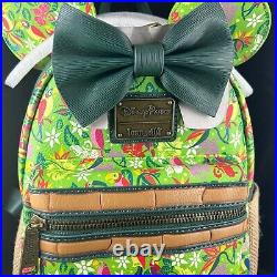 Disney Minnie Mouse Main Attraction Enchanted Tiki Room Loungefly Backpack Nwt