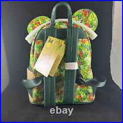 Disney Minnie Mouse Main Attraction Enchanted Tiki Room Loungefly Backpack Nwt