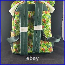 Disney Minnie Mouse Main Attraction Enchanted Tiki Room Loungefly Backpack Nwt