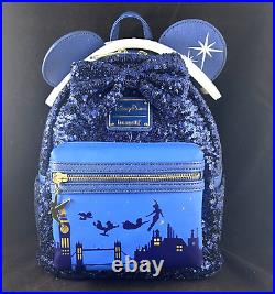 Disney Minnie Mouse Main Attraction Series 6 Peter Pan Loungefly Backpack New